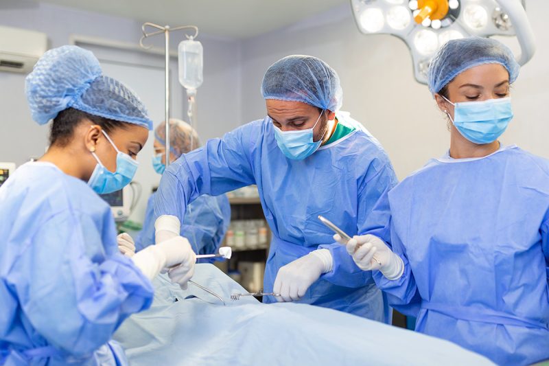 Liver transplant surgery