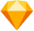 Diamond graphic for homepage
